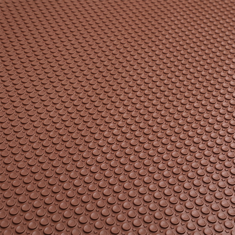 Lót sàn cuộn CIND 3D hạt tròn HB008 Café Size 9M*1.2M