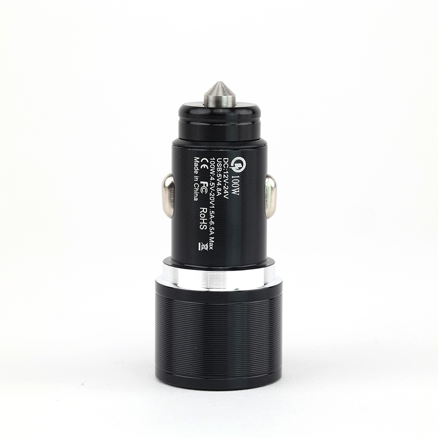 Đầu sạc 2 cổng siêu nhanh SDN-Q1 USB 100W + 4.8A 15W