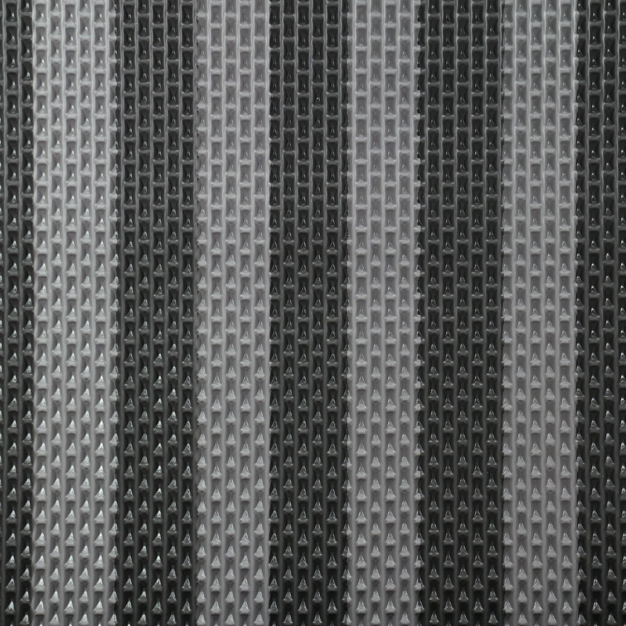 Lót sàn cuộn CIND 3D chữ nhật HB005 đen/ xám Size 9M*1.2M