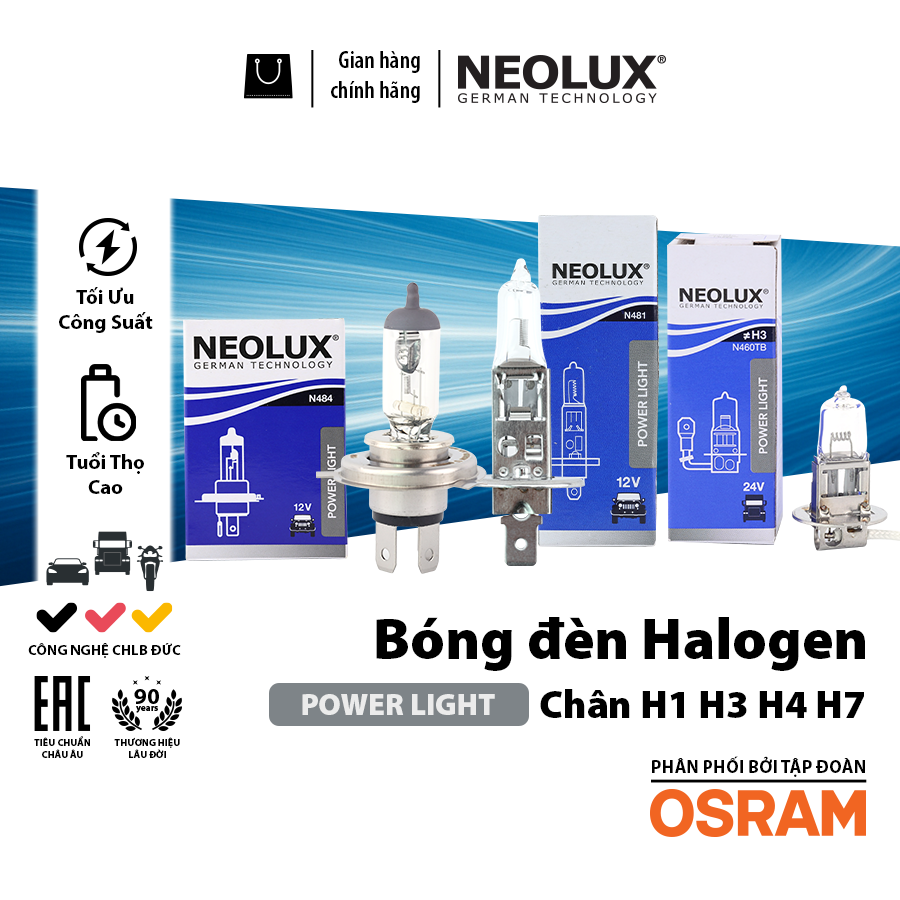 Bóng H4 N475TB 24V - 100/90W NEOLUX