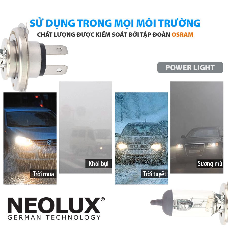 Bóng H4 N475TB 24V - 100/90W NEOLUX