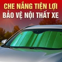 Che nắng xốp ngắn CIND (màu bạc/xanh) CD-F002 60*130CM