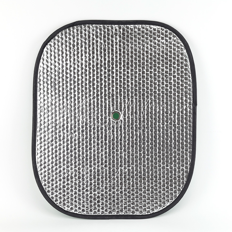 Che nắng xốp tròn nhỏ CIND (màu bạc/xanh) CD-C044 36*44CM 1SET/2PCS 