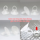 Che nắng xốp tròn nhỏ CIND (màu bạc/xanh) CD-C044 36*44CM 1SET/2PCS 