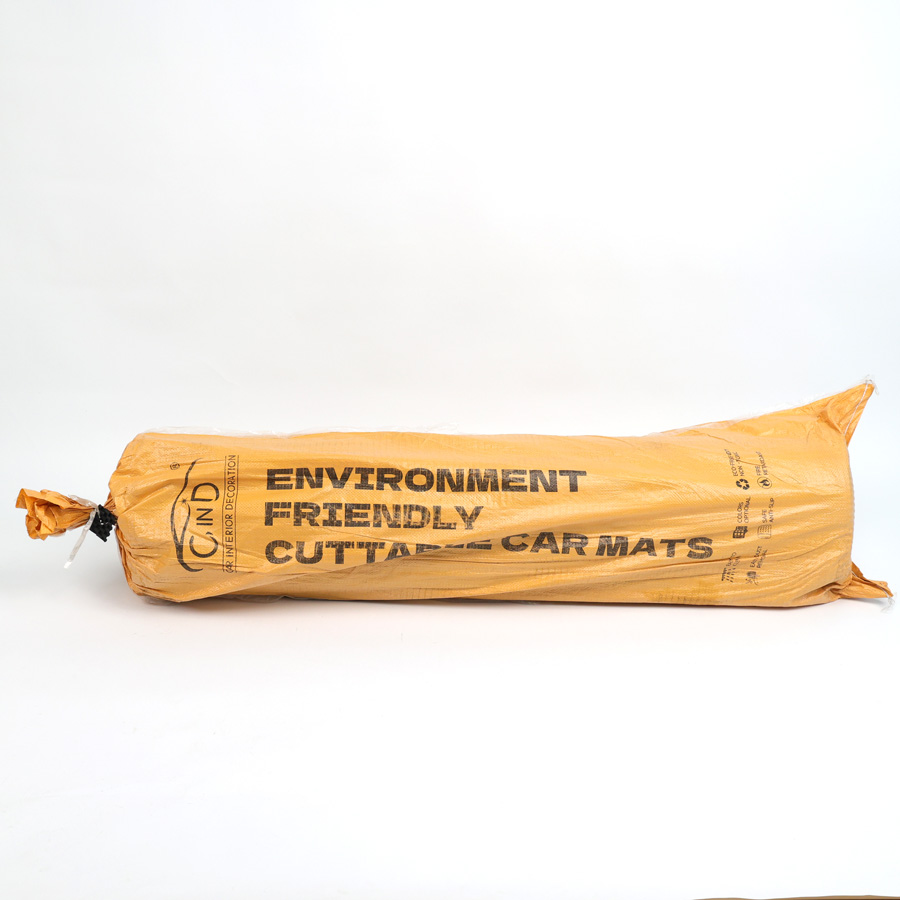 Lót sàn cuộn CIND 3D hạt nhỏ HB001-B đen/ đỏ Size 9M*1.2M