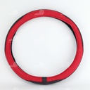 Bao vô lăng CIND PU+TPE E011 size M đen/đỏ