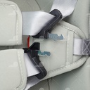 Ghế an toàn cho trẻ em trong xe hơi kiểu ISOFIX xoay 360 độ QM-360A Xám