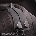 CIND BO-N021 (Xám) Móc treo đôi sau ghế (da)