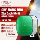 Che nắng xốp tròn nhỏ CIND (màu bạc/xanh) CD-C044 36*44CM 1SET/2PCS 