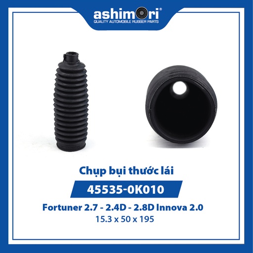 [9HCBRP3051] Chụp bụi thước lái RP-3051/OEM No.45535-0K010